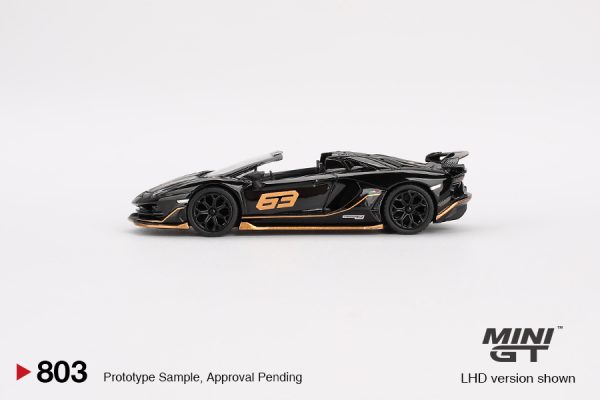 LAMBORGHINI AVENTADOR SVJ 63 ROADSTER NERO ALDEBARAN 2023 - Slika 4