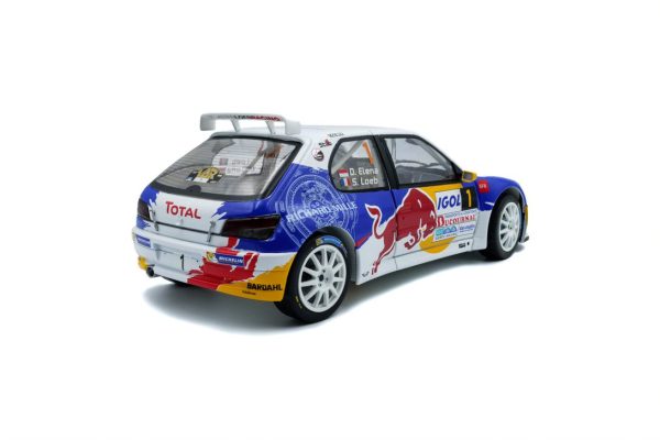 PEUGEOT 306 MAXI WHITE #1 S.LOEB / D.ELENA RALLY DU VAR 2017 - Slika 5