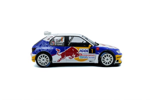 PEUGEOT 306 MAXI WHITE #1 S.LOEB / D.ELENA RALLY DU VAR 2017 - Slika 2