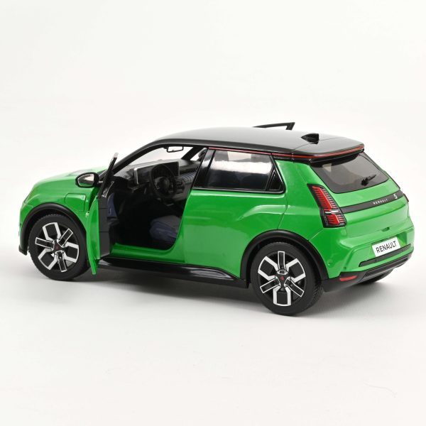 Renault 5 E-Tech Electric 2024 Pop Green and Black - Slika 4