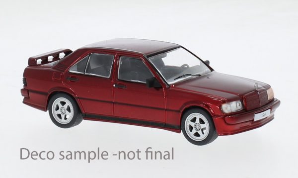 Mercedes 190 E 2.3 16V 'custom', rot, 1984