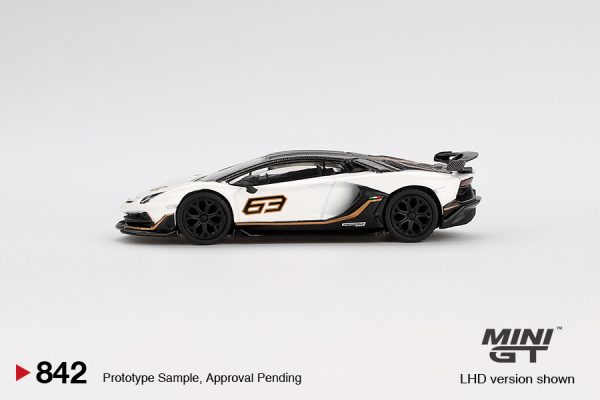 LAMBORGHINI AVENTADOR SVJ 63 BIANCO ASOPO 2022 - Slika 2