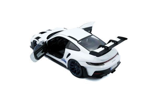PORSCHE 911 GT3RS WHITE WITH BLUE STRIPES 2024 - Slika 3