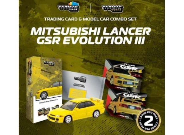 Mitsubishi Lancer GSR Evolution III, gelb