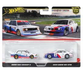 BMW E46 GTR & BMW 320 Grp5 *Premium 2-pack*, white/red/blue