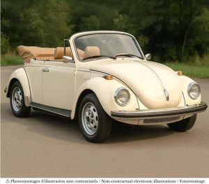 VW 1303 Cabriolet 1972 Light Ivory