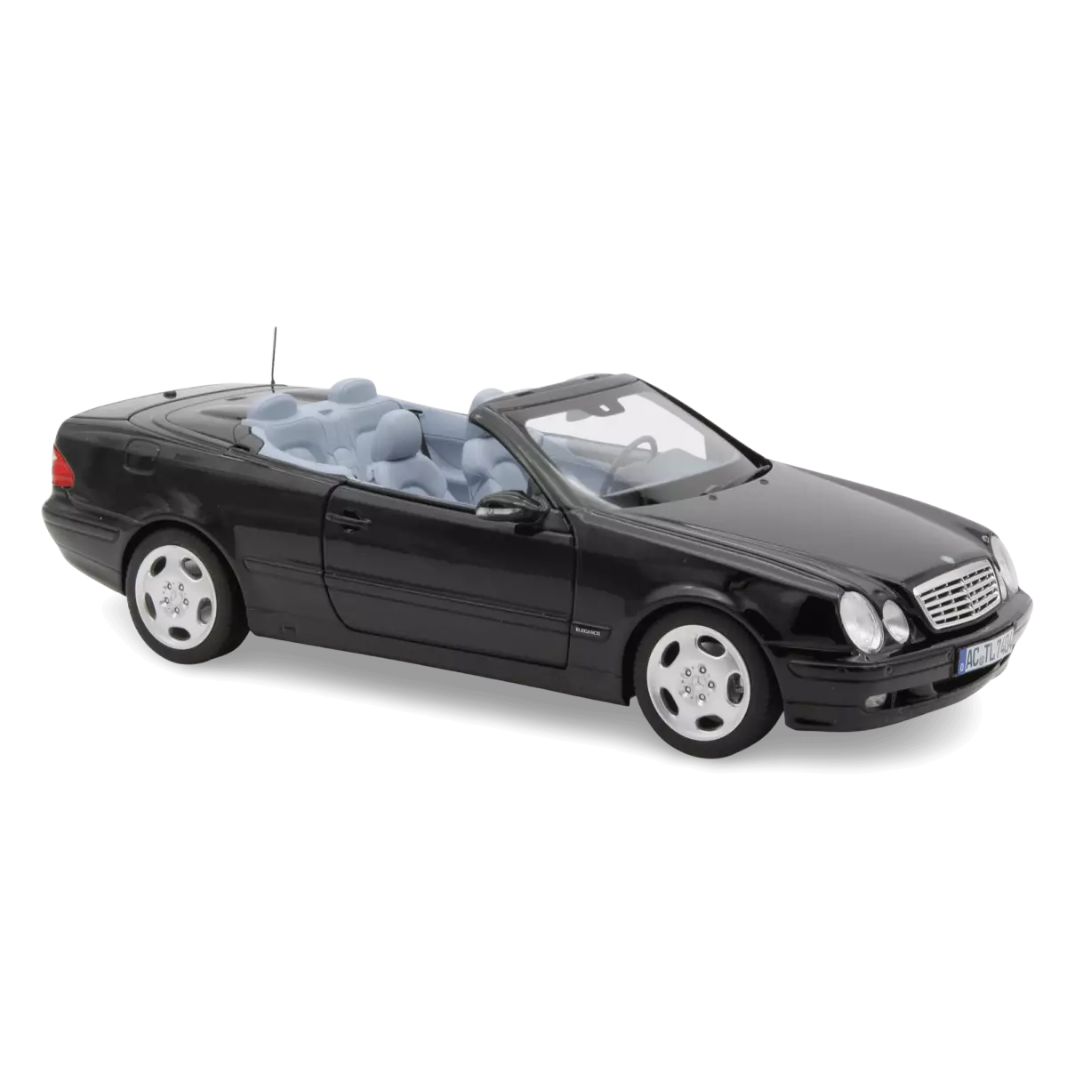 Mercedes-Benz CLK-Class Cabriolet 2000 Obsidian Black metallic