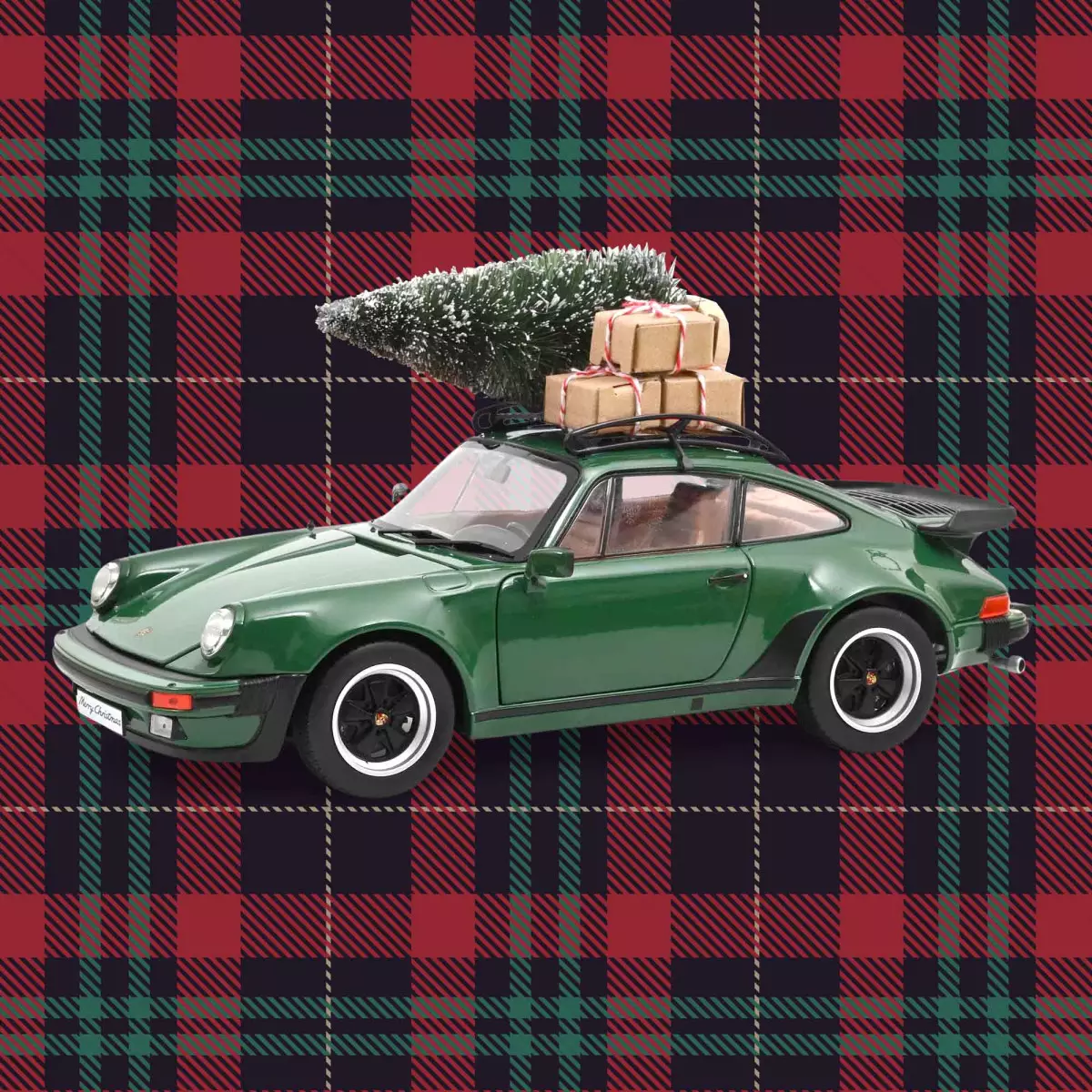 Porsche 911 Turbo 3.3 Green Christmas 1980