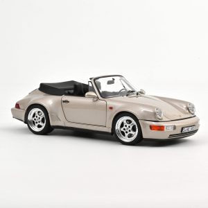 Porsche 911 Turbo Look Cabriolet 1992 Zermatt silver metallic