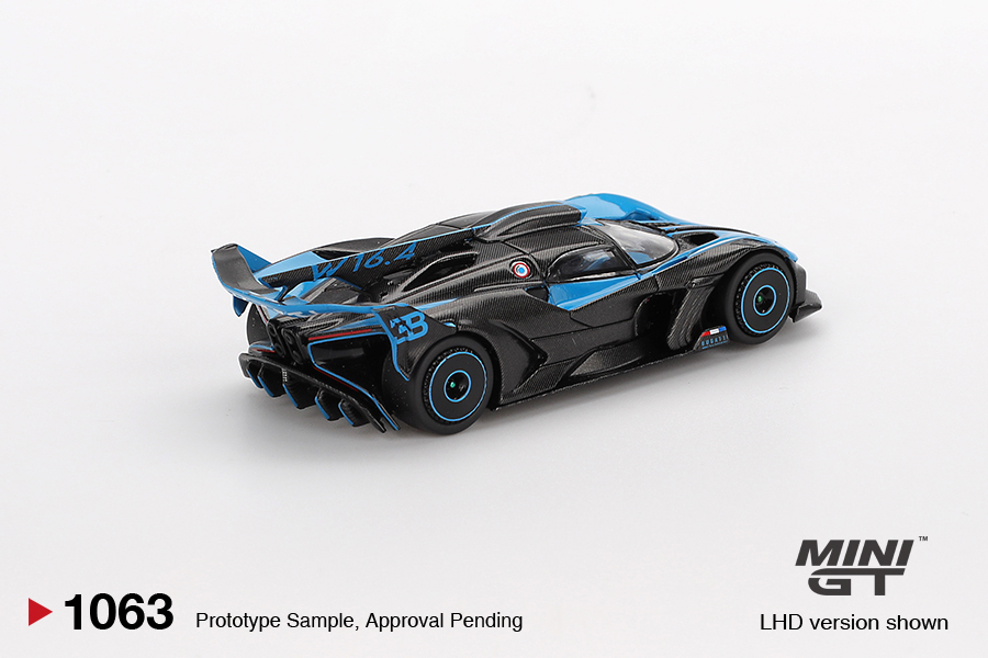 BUGATTI BOLIDE PRESENTATION BLACK AND BLUE 2024 - Slika 3