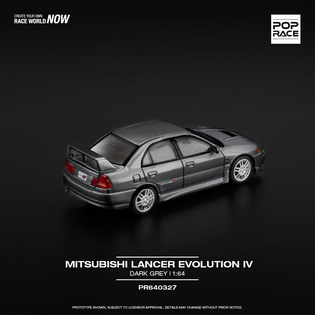 Mitsubishi Lancer Evolution IV, dark grey - Slika 3