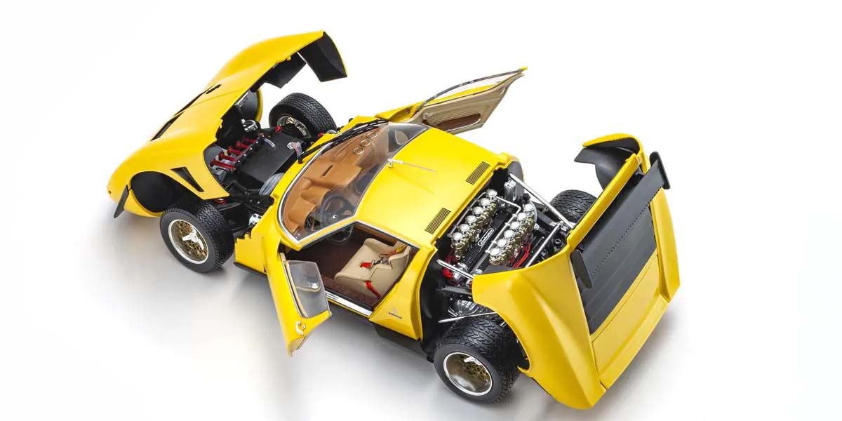 Lamborghini Miura SVR 1970 Yellow-Black - Slika 2
