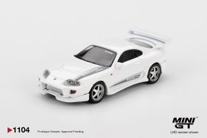 TOYOTA SUPRA MK4 (A80) VEILSIDE COMBAT V-I WHITE PEARL METALLIC 2014