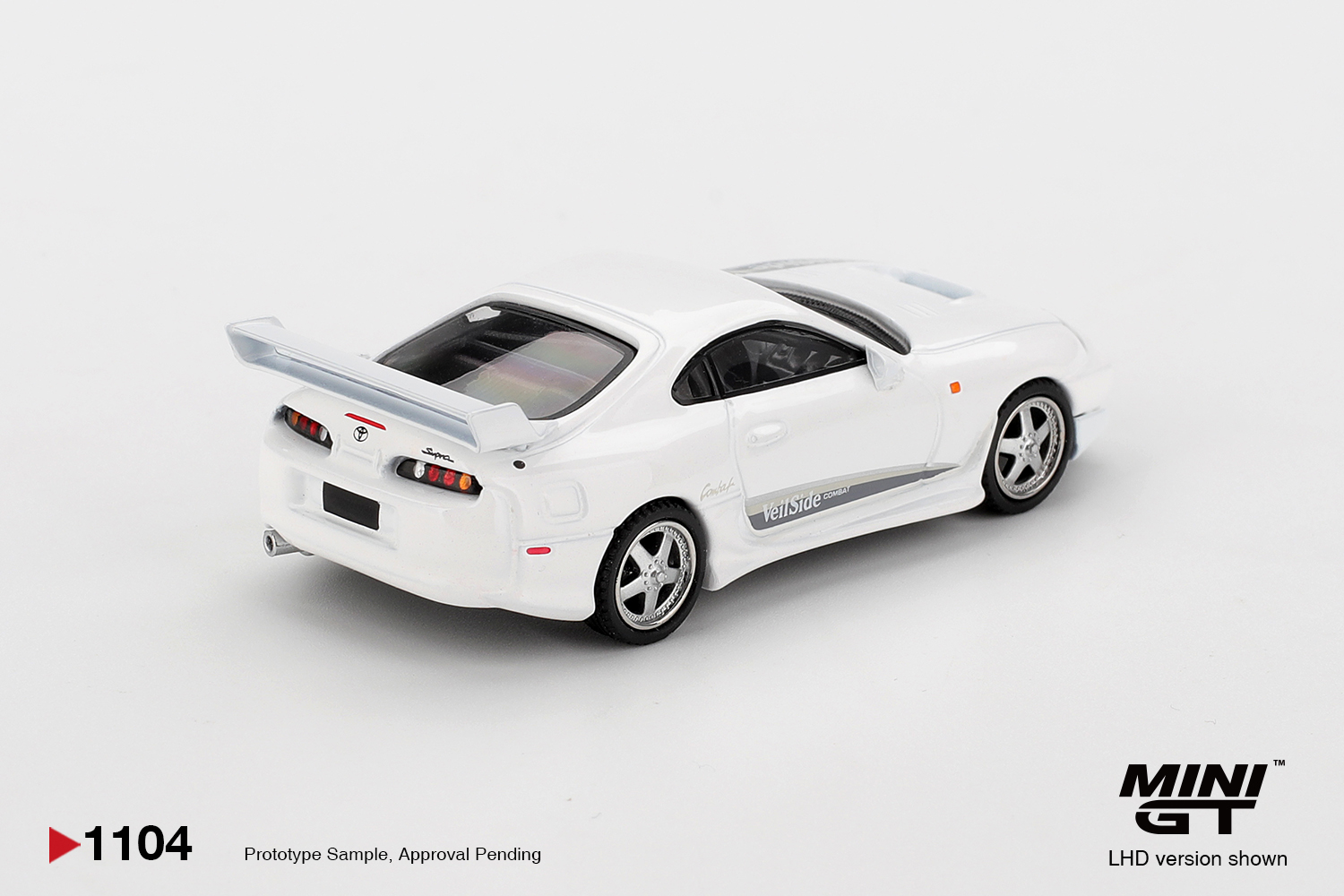 TOYOTA SUPRA MK4 (A80) VEILSIDE COMBAT V-I WHITE PEARL METALLIC 2014 - Slika 2
