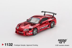 TOYOTA SUPRA (A80) TOP SECRET GT-300 RED CHROME 2014