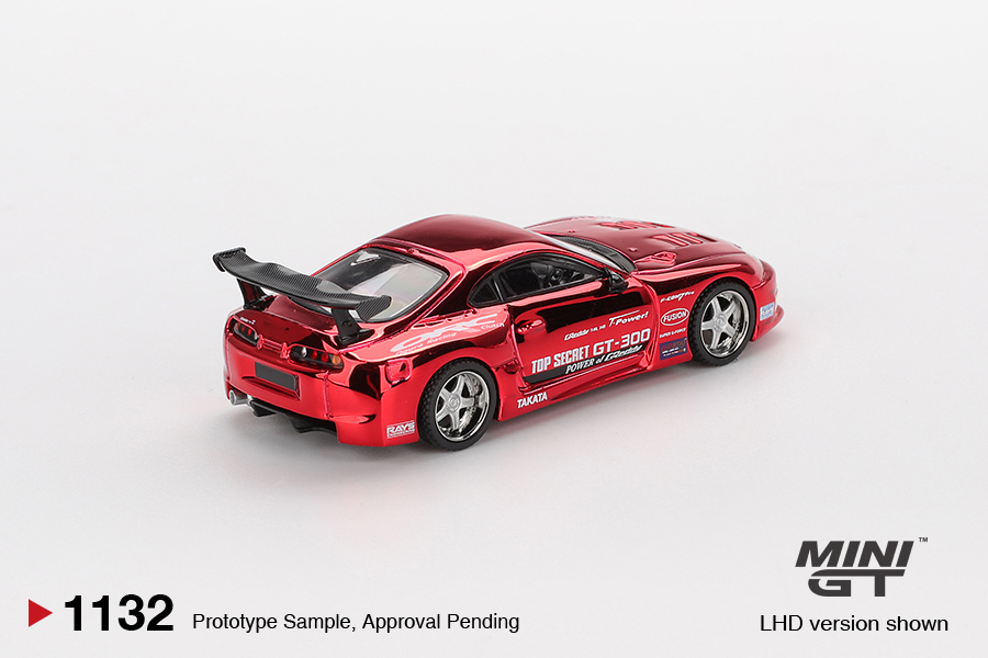 TOYOTA SUPRA (A80) TOP SECRET GT-300 RED CHROME 2014 - Slika 3