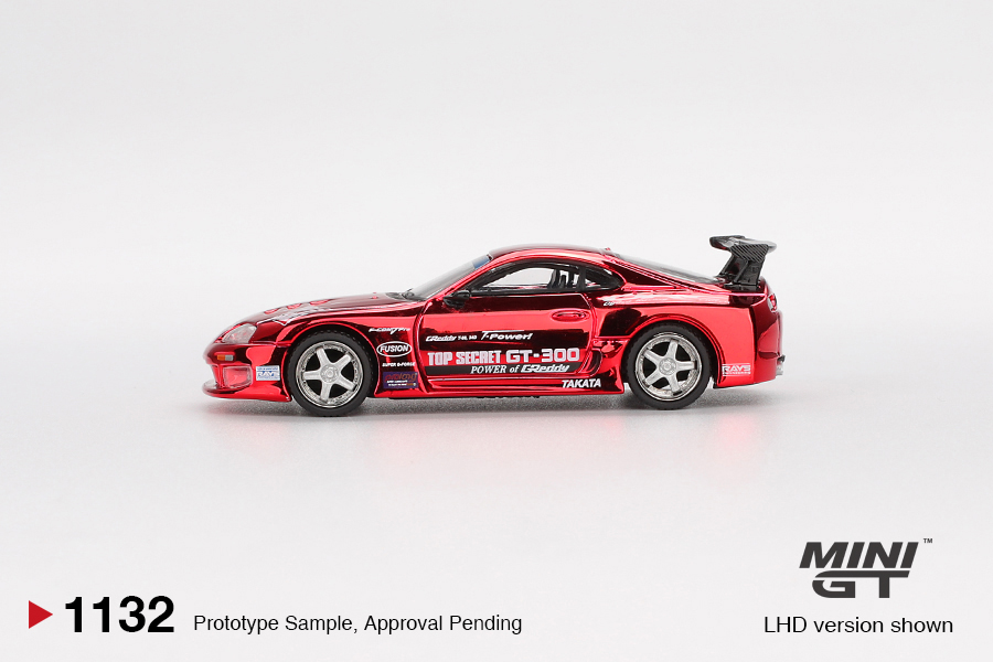 TOYOTA SUPRA (A80) TOP SECRET GT-300 RED CHROME 2014 - Slika 2