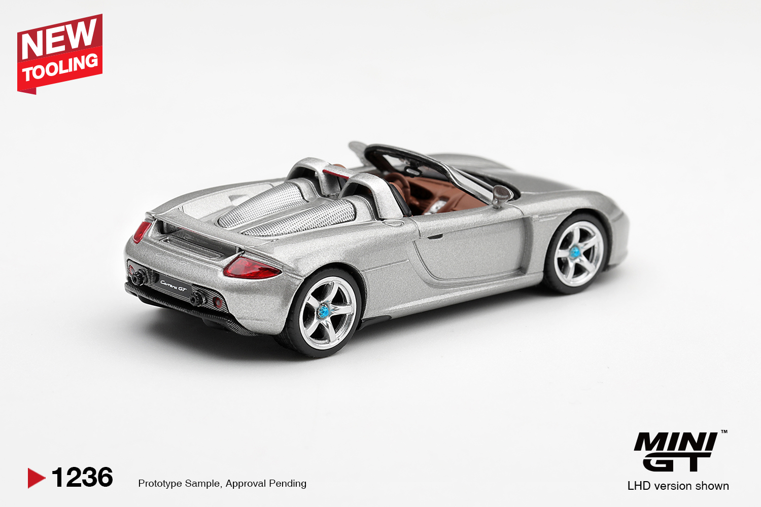 PORSCHE CARRERA GT SILVER METALLIC 2006 - Slika 2