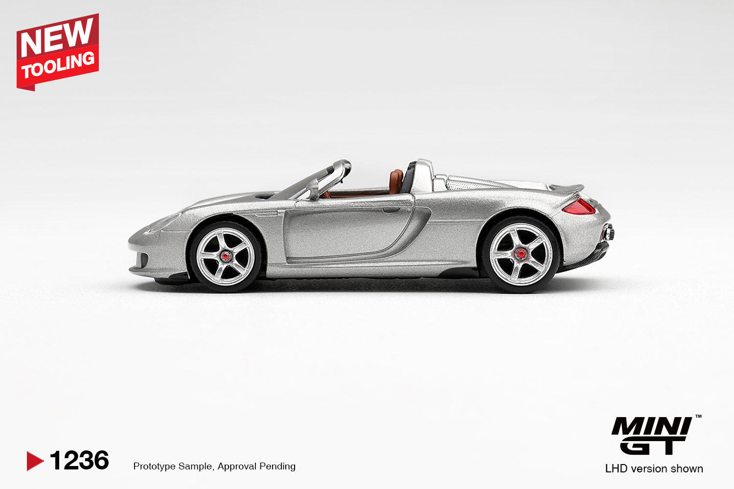 PORSCHE CARRERA GT SILVER METALLIC 2006 - Slika 3