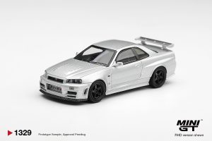 NISSAN SKYLINE GT-R (R34) ZTUNE SILVER METALLIC 1999