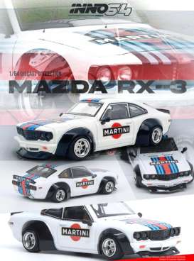 Mazda Savanna RX3 *Martini Racing* Livery, white/blue/red