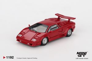 LAMBORGHINI COUNTACH 25TH ANNIVERSARY RED 1988