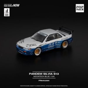 NISSAN Pandem Silvia S13, moontech blue