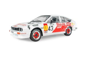 ALFA ROMEO GTV6 WHITE #43 B.DE DRYVER/ F-X.BOUCHER / L.BOUCHER 24H DE SPA 1985