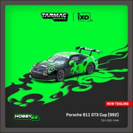 Porsche 911 GT3 Cup (992) Fire Monkey Motorsport, black/green