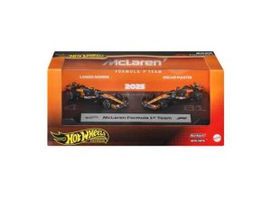 Mclaren #81 Oscar Piastri and Mclaren #4 Lando Norris *F1 2-pack*, black/orange