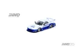 Mazda RX7 (FD3S) LB Super Silhouette *Hong Kong Toy Car Salon 2024 Special Edition*, white/blue