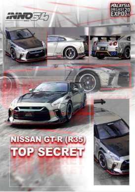 Nissan Skyline GT-R (R35) *Top Secret*, grey/black